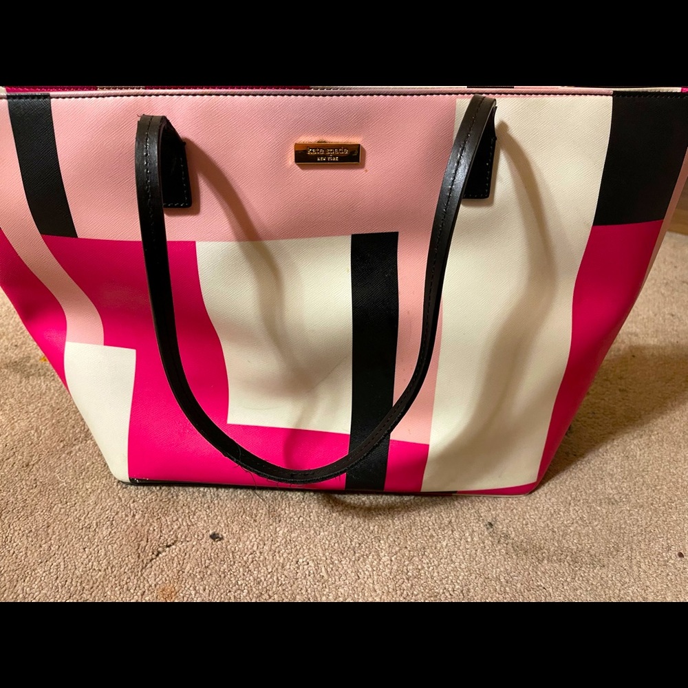 Kate spade large used tote